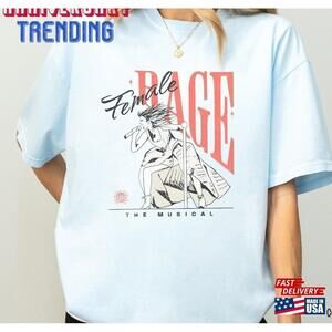 Female Rage The Musical Eras Concert Tee Ttpd Fan Gift Unisex Classic